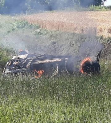 На Сумщині цивільний автомобіль підірвався на міні, одна особа загинула, ще одна перебуває в лікарні - голова ОВА