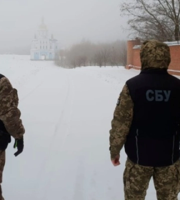 СБУ проводить обшуки в монастирі УПЦ МП на Сумщині
