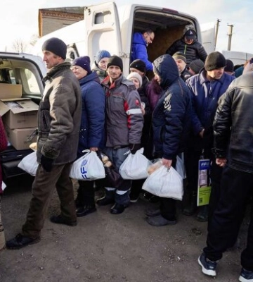 5 тонн гуманітарної допомоги до прифронтових населених пунктів Донецької області. Фото