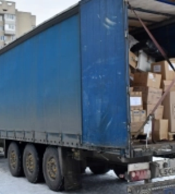 З Луцька у Херсон відправили вантажівку з гуманітарною допомогою