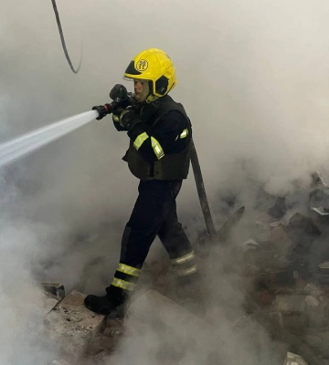 В Козачій Лопані окупанти обстріляли місцеву пожежну частину