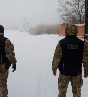 СБУ у Сумській області проводить обшуки на об‘єктах УПЦ МП
