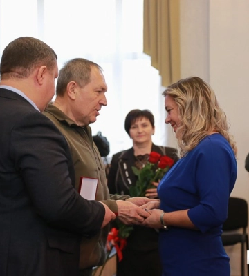 Медична сестра з Кропивницького отримала відзнаку РНБО