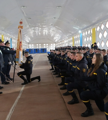 Відбувся 15-й випуск курсантів та студентів Вищого професійного училища Львівського держуніверситету безпеки життєдіяльності