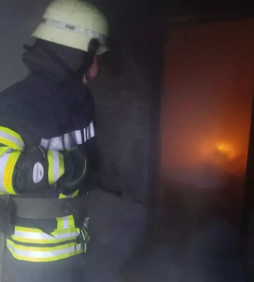 На Дніпропетровщині під час пожежі знайшли тіло чоловіка