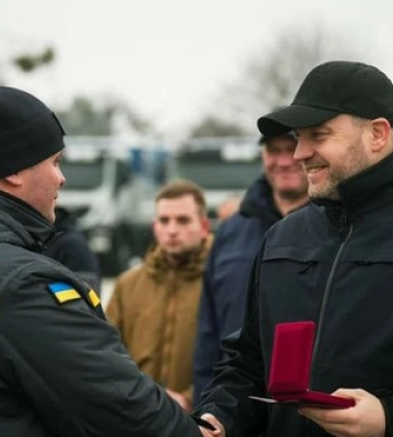 Волинських рятувальників нагородили високими відомчими відзнаками 