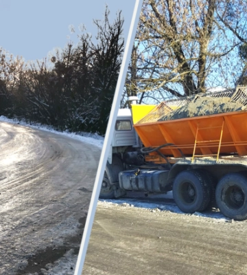 У День святого Миколая КП «Малин» закупило послуги з прибирання снігу