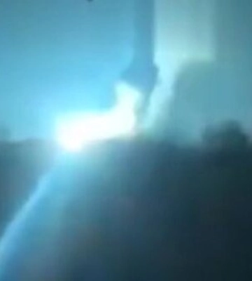 Поблизу окупованого Токмака згорів штаб &quot;кадирівців&quot;. ВIДЕО