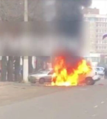 У центрі Мелітополя підірвали автівку рашистів