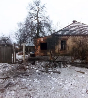 Росіяни вдарили по одному із сіл Сумської області (ФОТО)