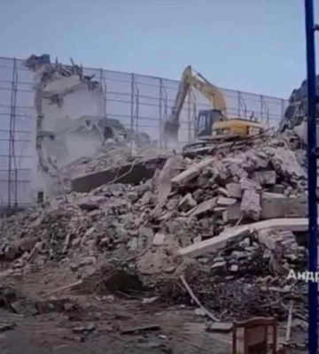 В Мариуполе сносят драмтеатр