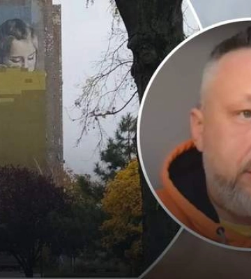 Зрозуміли, що це не дівчинка з ведмедиком, – Андрющенко про знищення муралу “Мілана” в Маріуполі