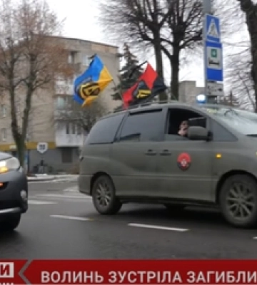Волинь зустріла загиблих на війні Героїв (відео)
