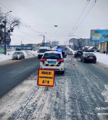 Найбільше аварій траплялось у п&#039;ятницю: повідомили статистику ДТП на Волині