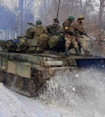 Ворог намагається вести наступальні дії на Лиманському, Бахмутському та Авдіївському напрямках, - Генштаб ЗСУ