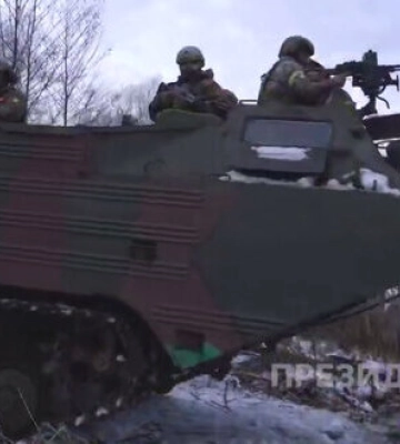 Сили оборони Києва тренуються захищати північний кордон