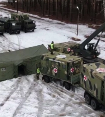 До Бердянську прибуло близько 500 терористів з росгвардії, а у Білорусі окупанти розгортають польовий шпиталь