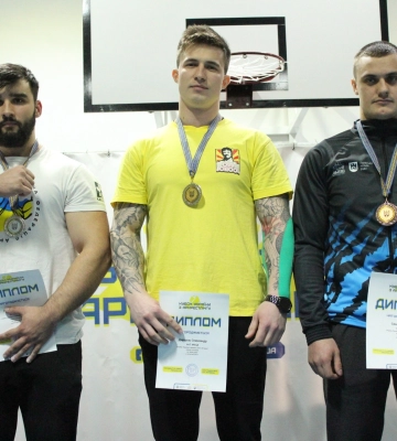 Дніпровські спортсмени завоювали два золота на Кубку України з армрестлінгу