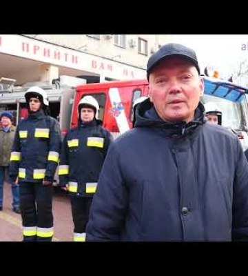 Запорізькі рятувальники отримали нове авто (ВІДЕО)