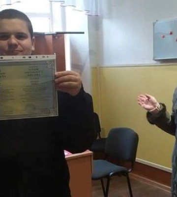 У гідрометеорологічному коледжі видали перший після звільнення Херсона диплом