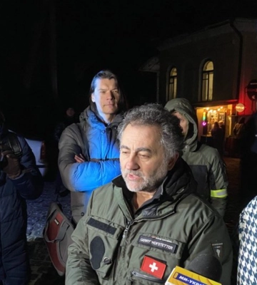 Андреевскую церковь подсветил швейцарский художник