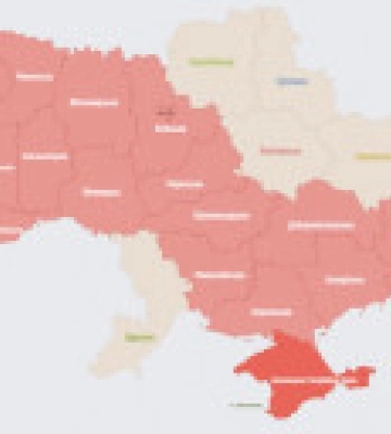 Удруге за день: Україну накрила масштабна повітряна тривога