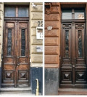 У Львові відреставрували історичну дубову браму