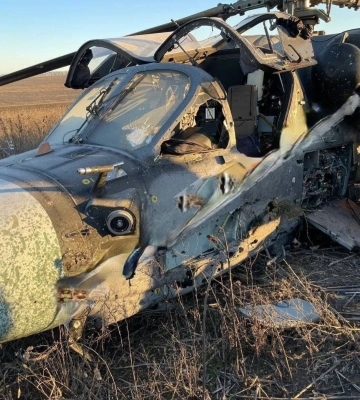 У Запорізькій області росіяни збили власний гелікоптер - фото