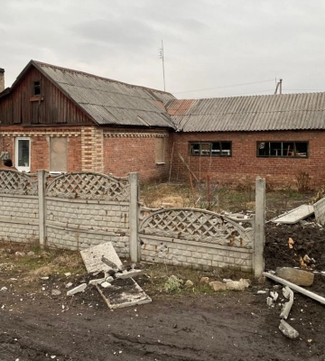 Ніч на Донеччині: артобстріли Вугледара та численні удари по Мар’їнці. ФОТОрепортаж