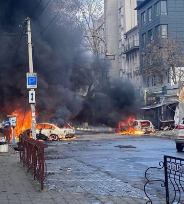 Російські війська обстріляли центр Херсона, є загиблі