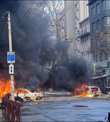 Массированный обстрел Херсона: много погибших и раненых