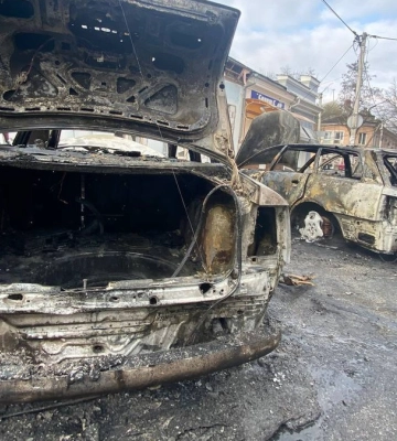 У Херсоні 35 поранених після ранкового обстрілу, 16 у важкому стані