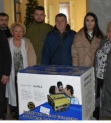 Волинська обласна психіатрична лікарня отримала два генератори