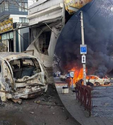 Внаслідок удару по Херсону одна з жертв згоріла живцем в авто, – Стерненко