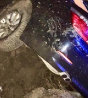 У Луцьку п’яний водій виїхав на кільце