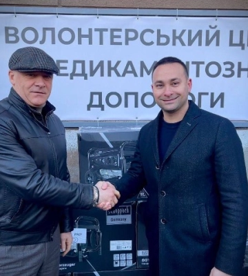 Одеса отримала генератори для шкіл та дитячих садків