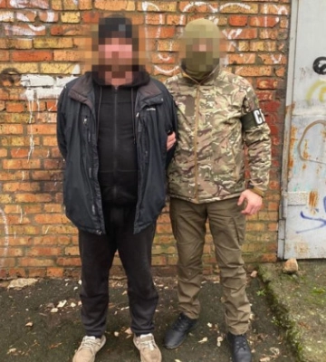 Затримано мешканця Чорнобаївки, який під час окупації закликав місцевих брати участь у псевдореферендумі