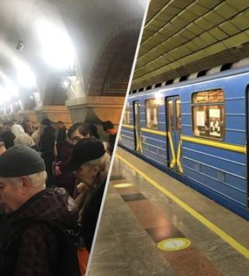 В Киеве под колеса поезда попал человек: движение метро на красной ветке сменили