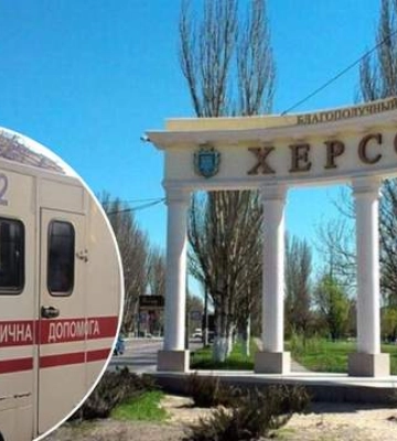В результате обстрела Херсона 6-летняя девочка потеряла глаз: ее везут в Киев