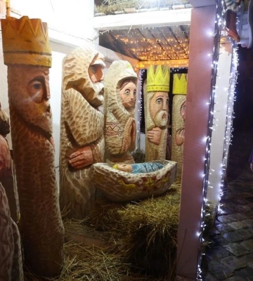 У Львові встановили різдвяну шопку (ФОТО)