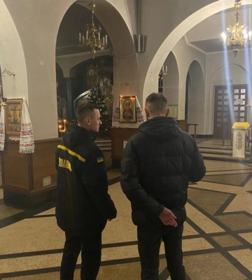 На Рівненщині проводять інструктажі з пожежної безпеки в церквах