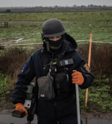 На звільнених територіях Херсонщини вже знешкоджено понад 11 тисяч боєприпасів