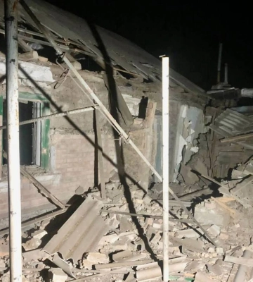 Ворог з важкої артилерії обстріляв Нікополь