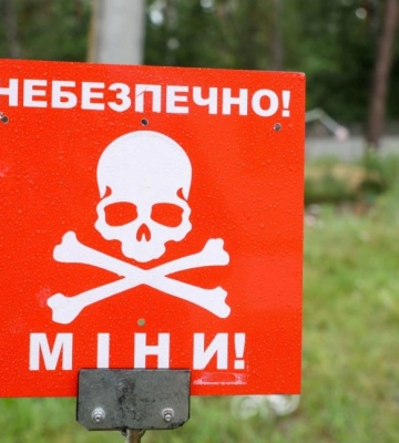 На Херсонщині чоловік підірвався на російській міні, коли збирав дрова