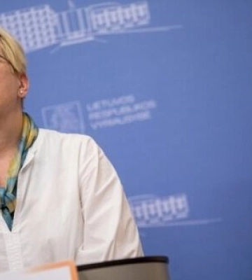 Ялинка в Бучі є сильним символом надії на перемогу над темрявою, - прем’єрка Литви Шимоніте