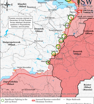 Просування окупантів у районі Бахмута сповільнилося — в ISW назвали причину