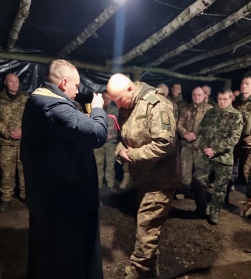 Різдво на передовій у 103-й і гостинці зі Львова 