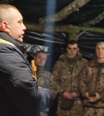 Військові з Львівщини показали, як зустріли Різдво на передовій, - ФОТО