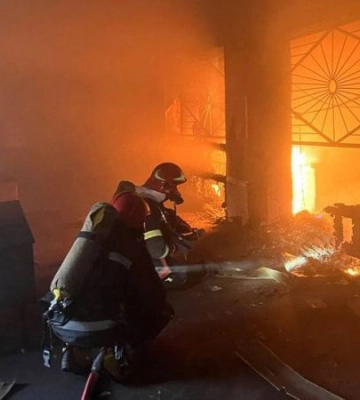 Пожежа в Миколаєві: загорівся балкон в п’ятиповерхівці