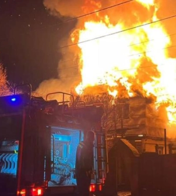 Вночі на Дніпропетровщині спалахнув житловий будинок, загинув чоловік
